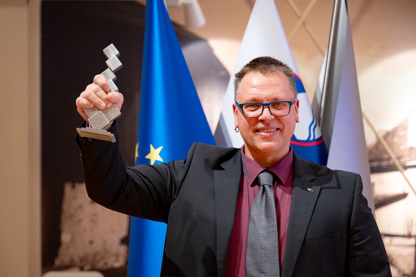 Roman Robič prejel Pantzevo priznanje za življenjsko delo